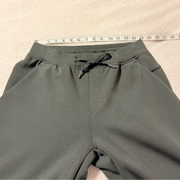 Lululemon Smooth Spacer Joggers Grey Sage Green Men’s Pants - Picture 13 of 13